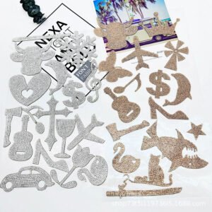 Customize Star Smiling Rhinestone sheet