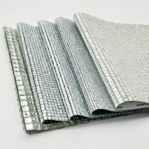 Sparkling Silver Resin Rhinestones